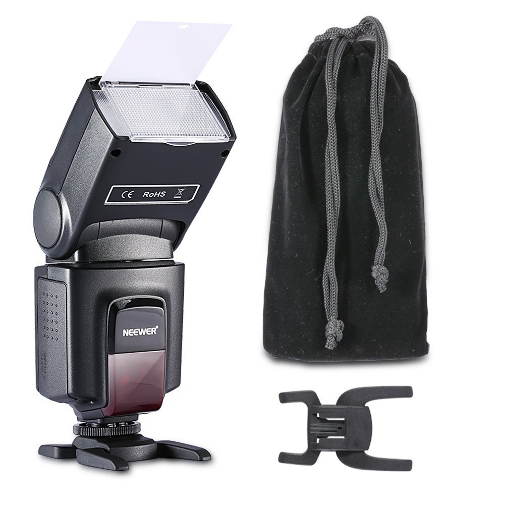 Neewer TT560 Flash Speedlite For DSLR and SLR Cameras with single-contact Hot Shoe
